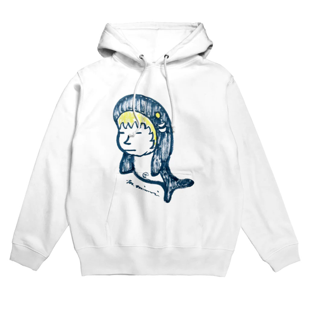 masahiro_minami_artのSHARK Hoodie