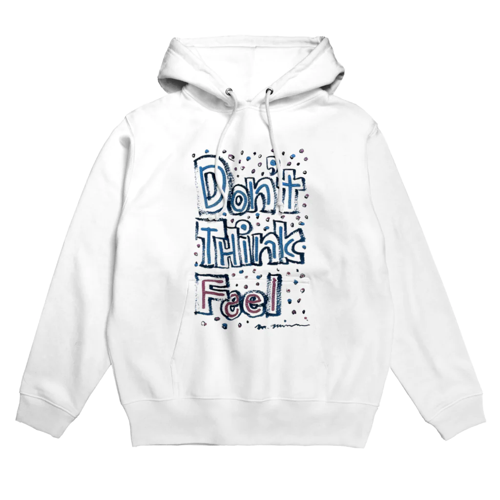 masahiro_minami_artのDON'T THINK FEEL Hoodie