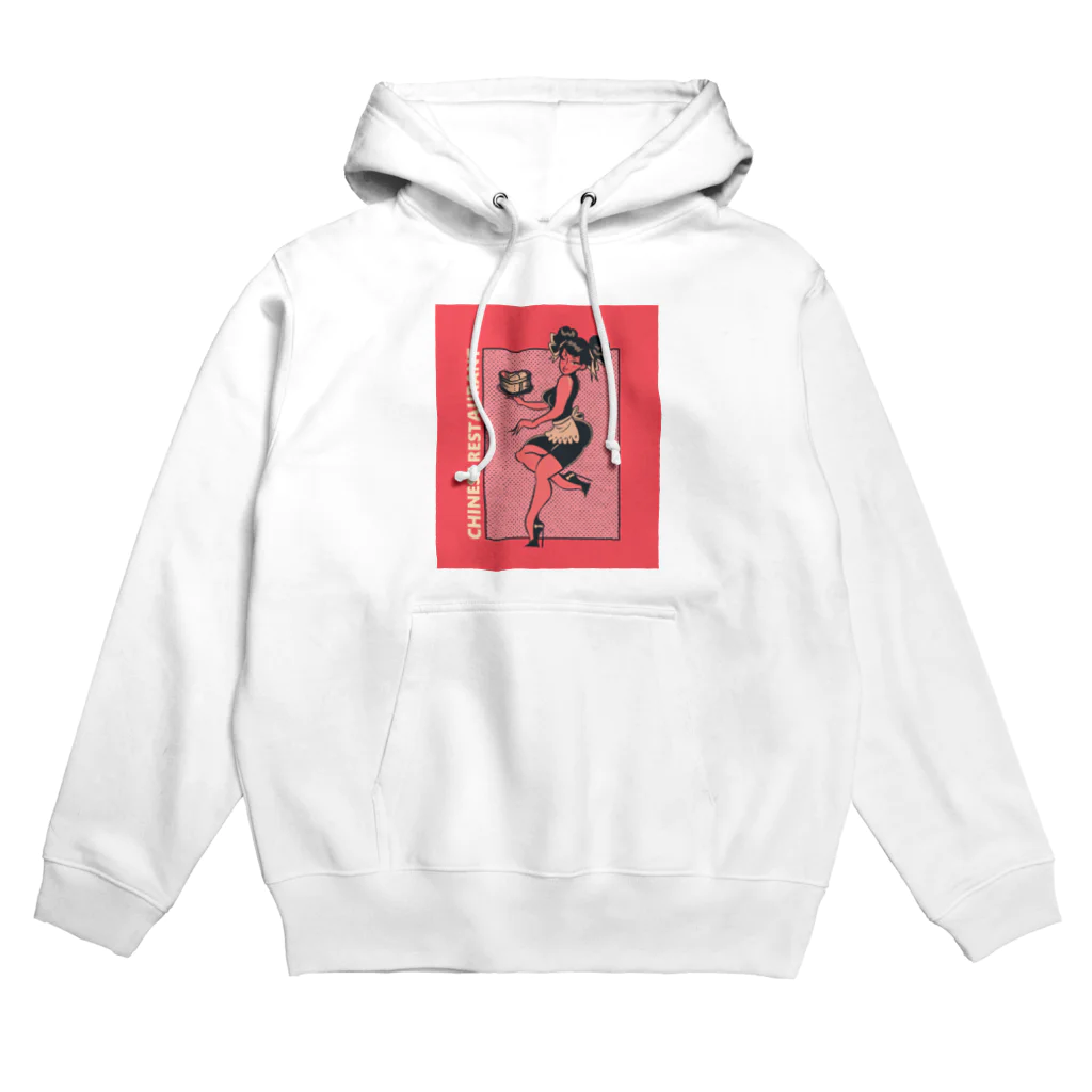 中華呪術堂（チャイナマジックホール）のCHINESE RESTAURANT WAITRESS GIRL Hoodie