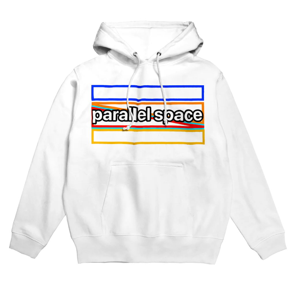 parallel spaceのparallel spaceロゴ Hoodie