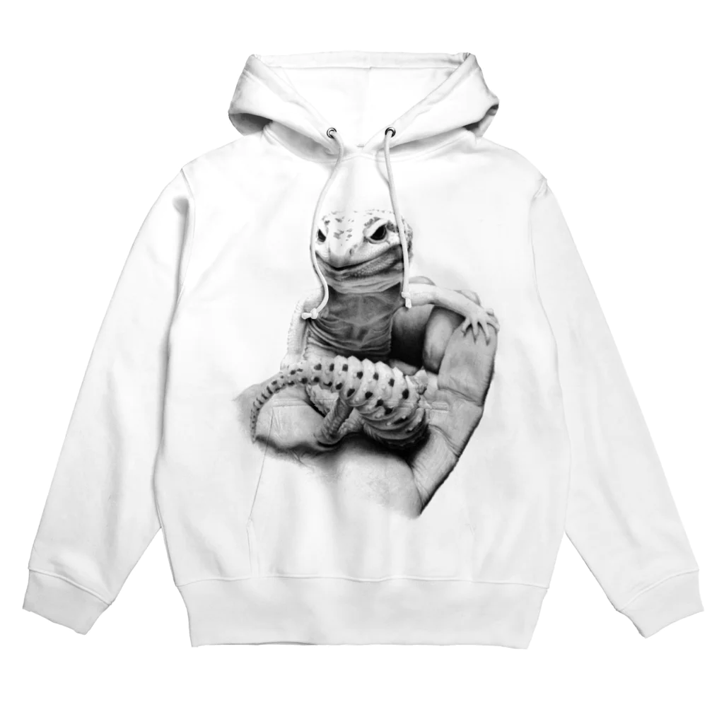 Pencil reptiles | 鉛筆の爬虫類達のヒョウモントカゲモドキ（レオパ） Hoodie