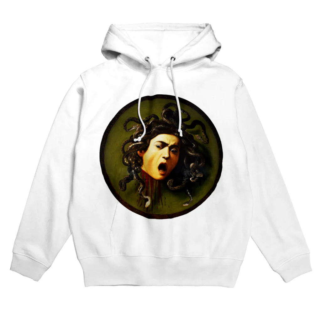 MUGEN ARTのメドゥーサ　カラヴァッジオ　Caravaggio / Medusa Hoodie