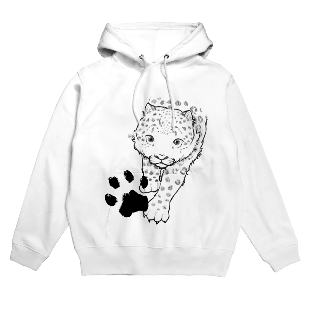 mofful.のユキヒョウ - snowleopard Hoodie