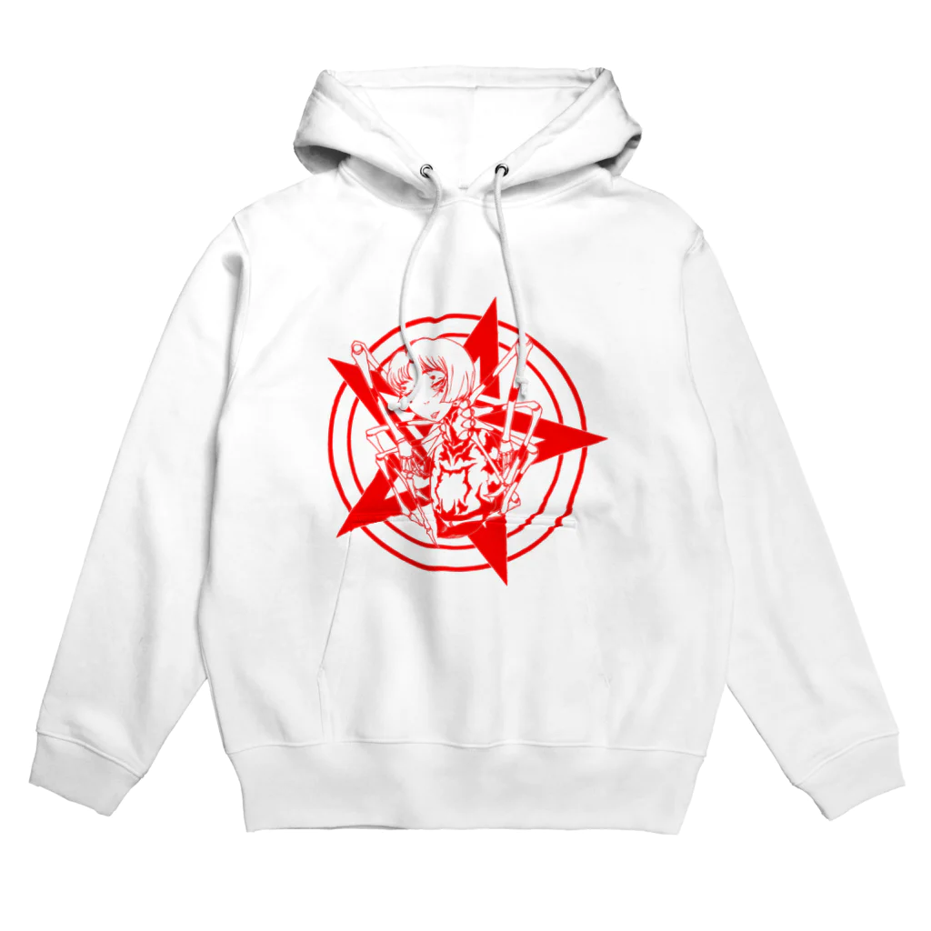 眞人の幽玄女郎蜘蛛 Hoodie