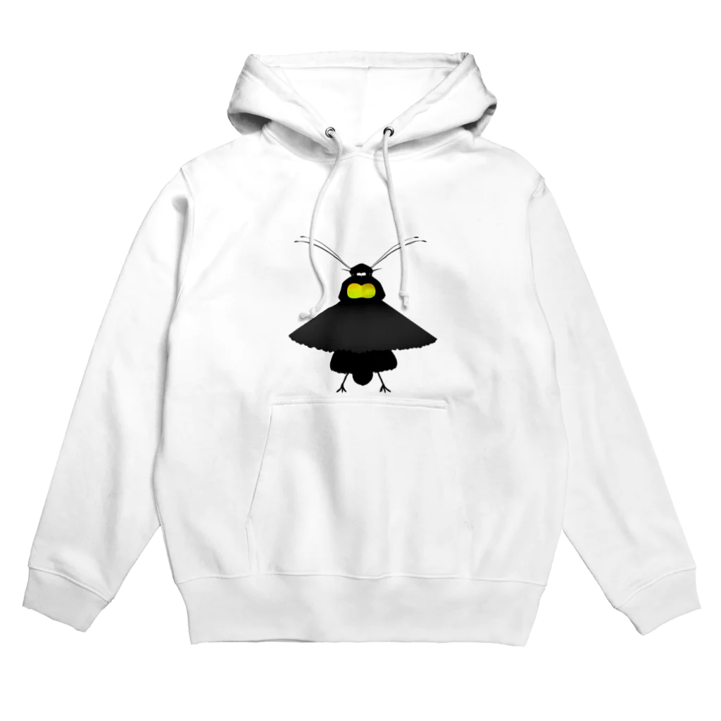 とりれんこの【寄付】カンザシフウチョウ Hoodie