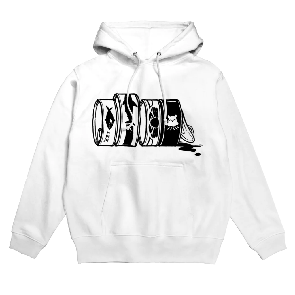 塔感覚のカン詰め Hoodie