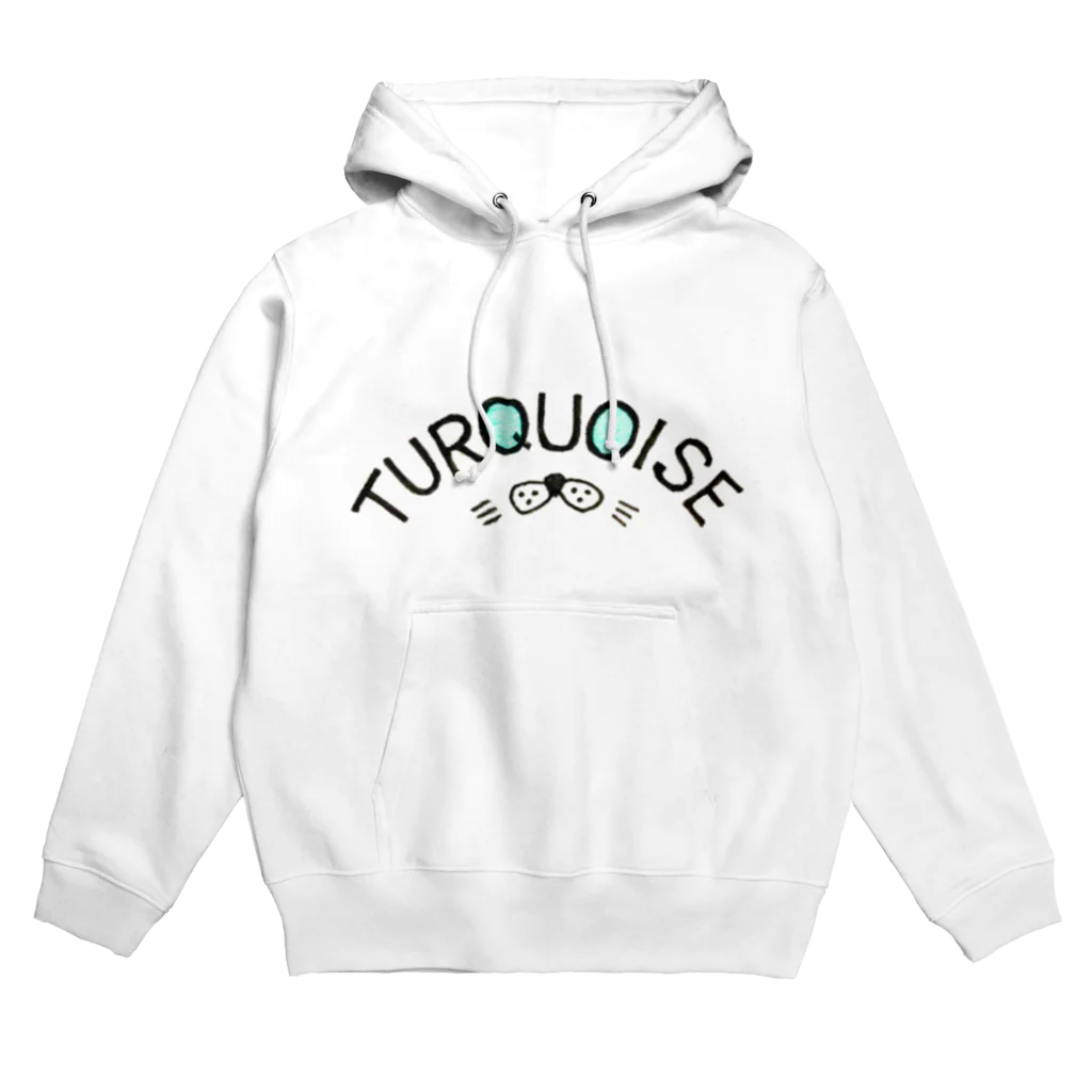 naposのTurQuoise item パーカー