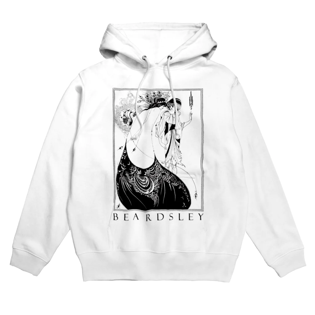 Hungry Freaksのビアズリー「孔雀のスカート」 Hoodie