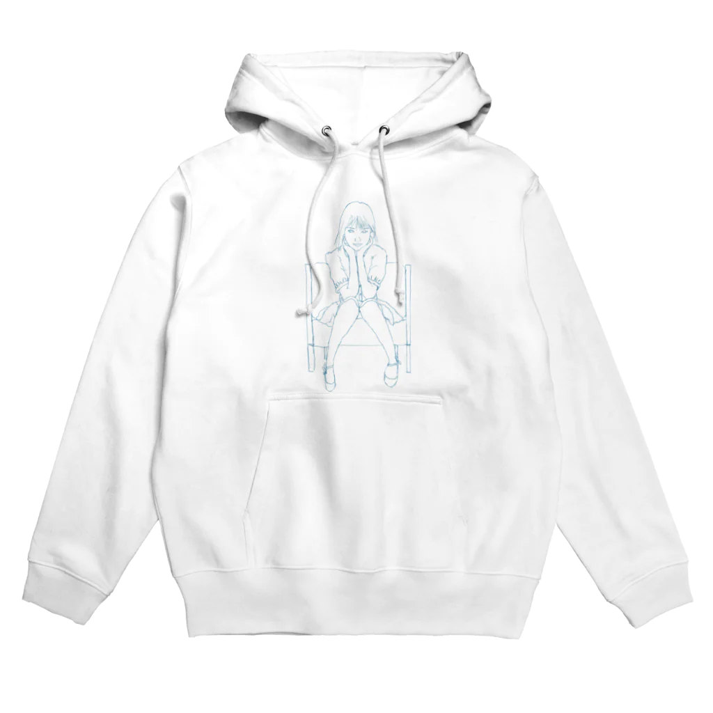 ragdollcatのwoman sitting in chair Hoodie