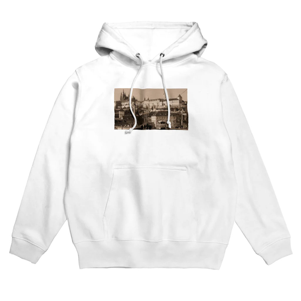 stazione_cleのプラハ城 Hoodie