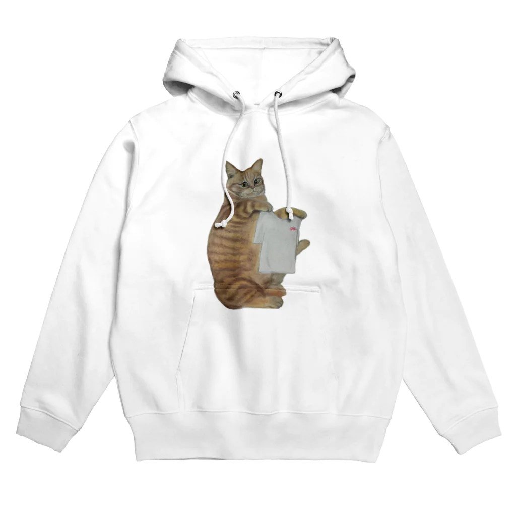 中川ひちゃゆき(シカゴ実業)のお洗濯にゃんこ Hoodie