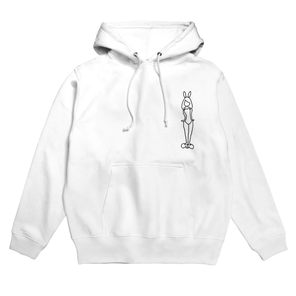 バニーガールのbunny Hoodie