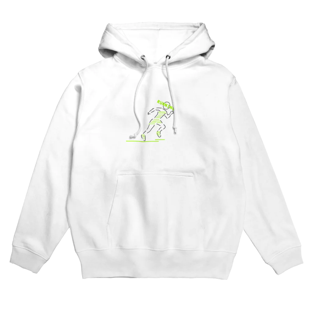 【KOTCH】 Tシャツショップのランニングが趣味 Hoodie