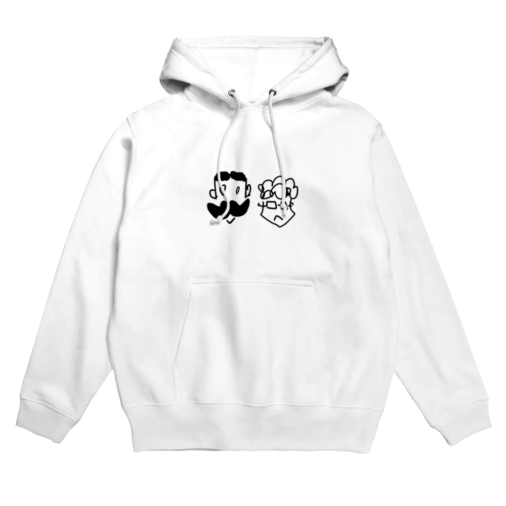 暮らしと生活のヒゲとパーマラジヲオリジナルグッズ Hoodie