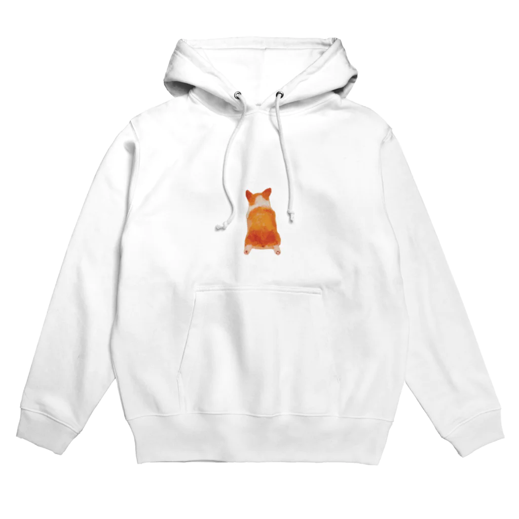 iryのコーギー後ろ姿グッズ Hoodie