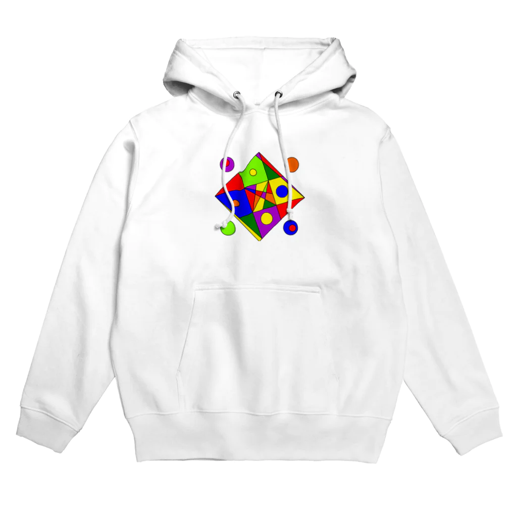 hayumi8663のカラフルボックス Hoodie