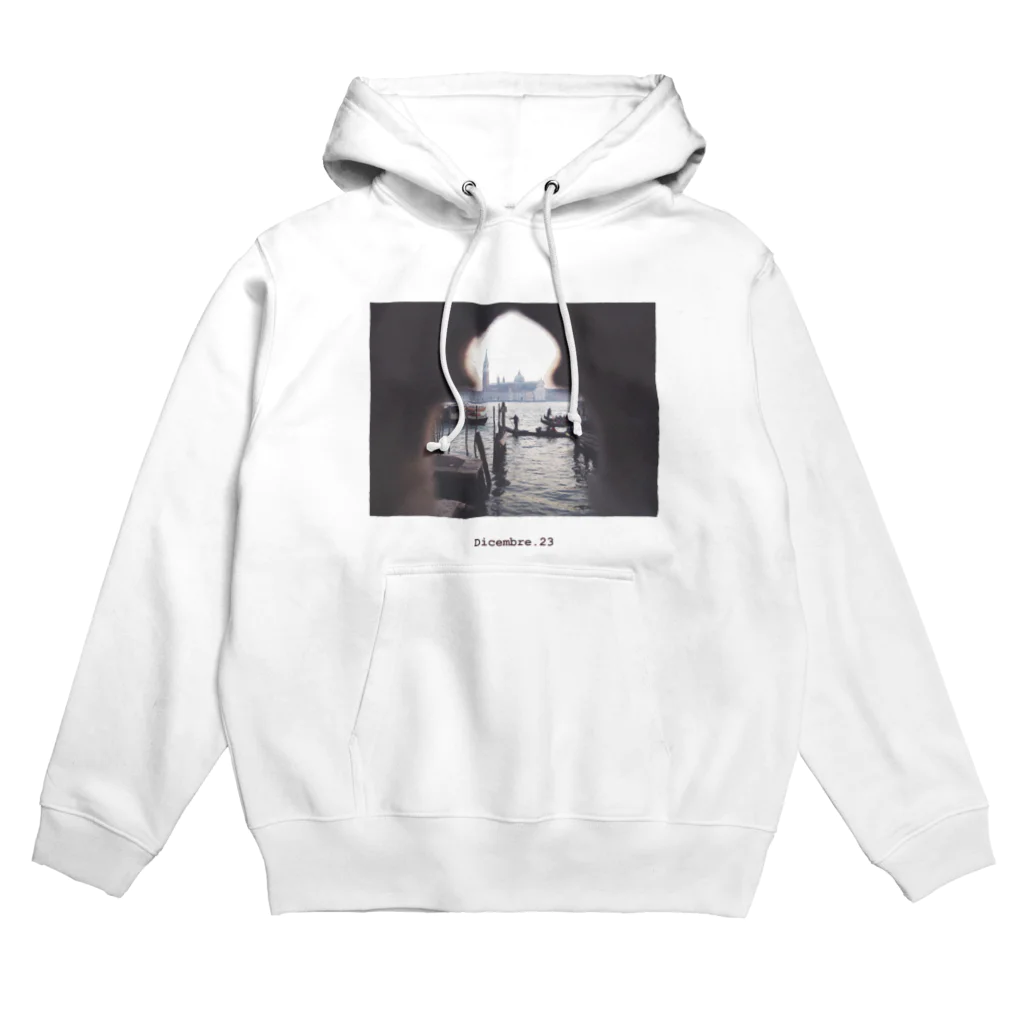 旅するTシャツ。のDicembre.23 / Venezia，italia Hoodie