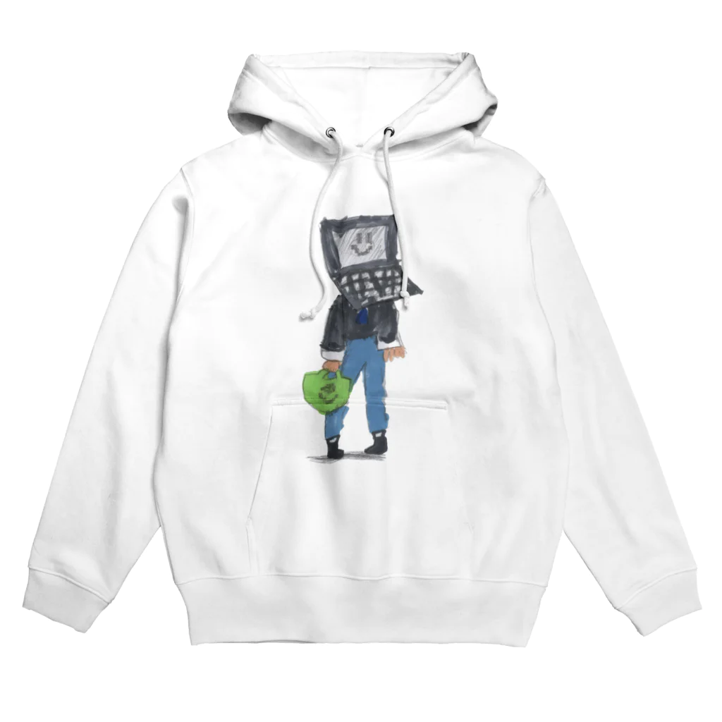 HAGE DLILLのパソコンくん Hoodie