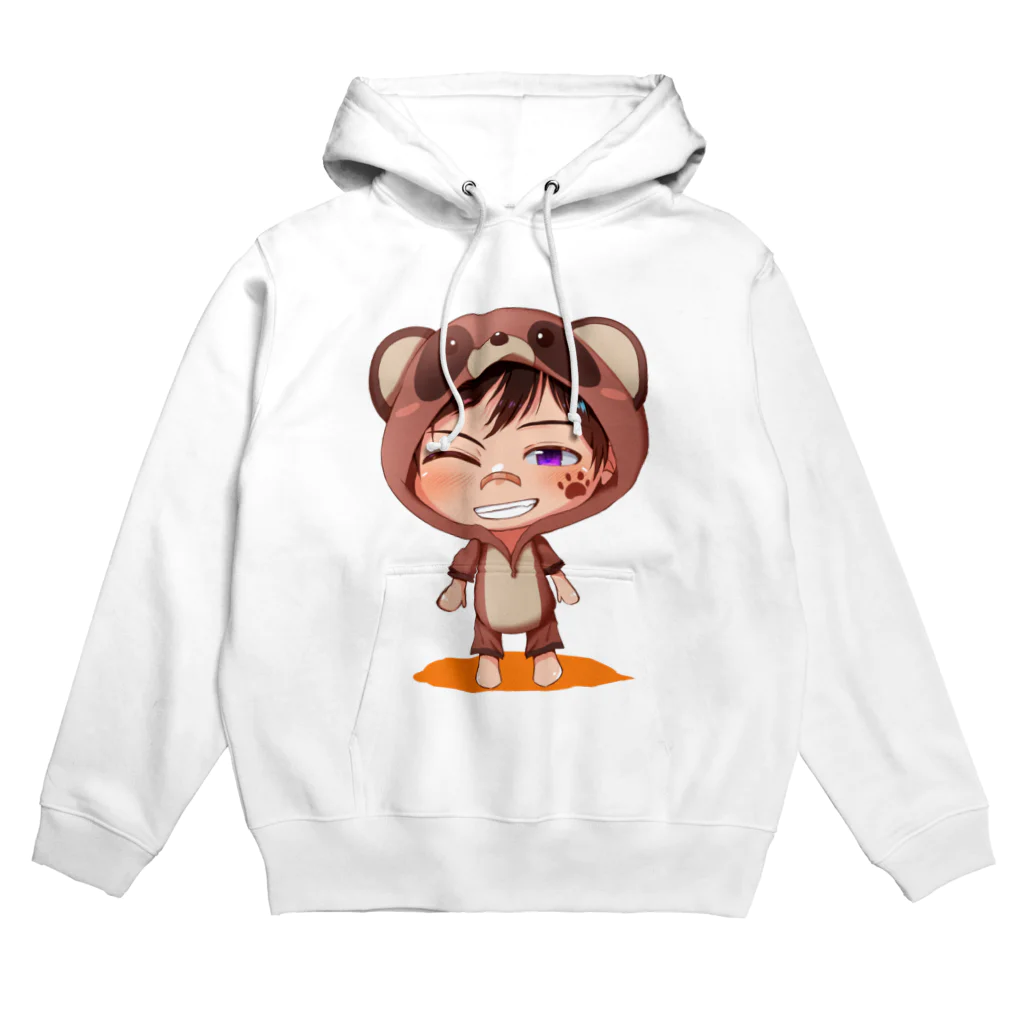 須戸コウ【腐男子ゲイvtuber】の須戸コウ_着ぐるみミニキャラVer Hoodie