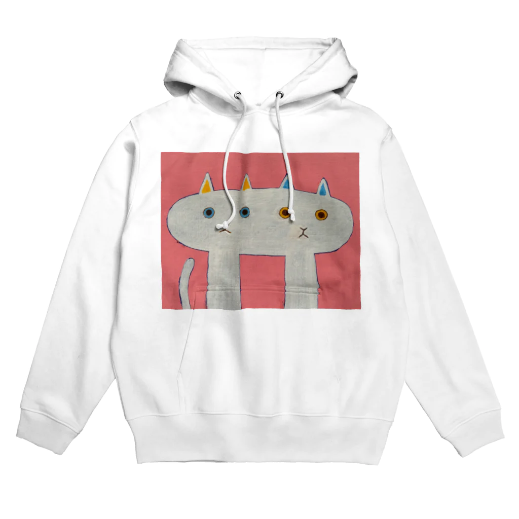 杉谷馬場生のなかよしなねこ Hoodie