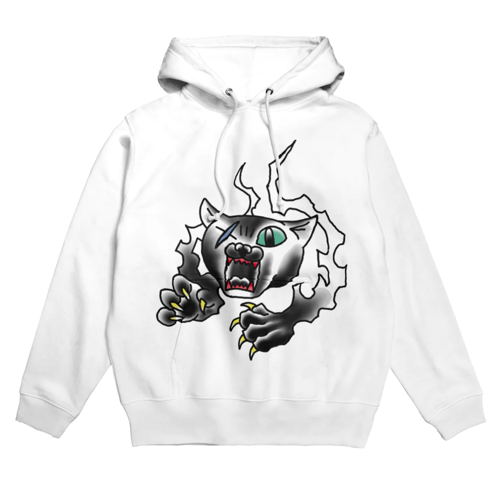 CatNip studio memeの片目の猫 Hoodie