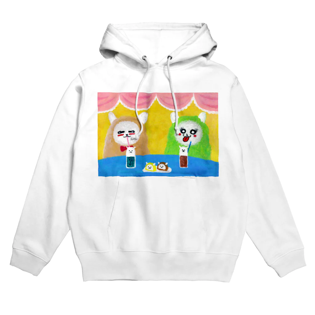 Watanabeのアルパカ×カフェ Hoodie