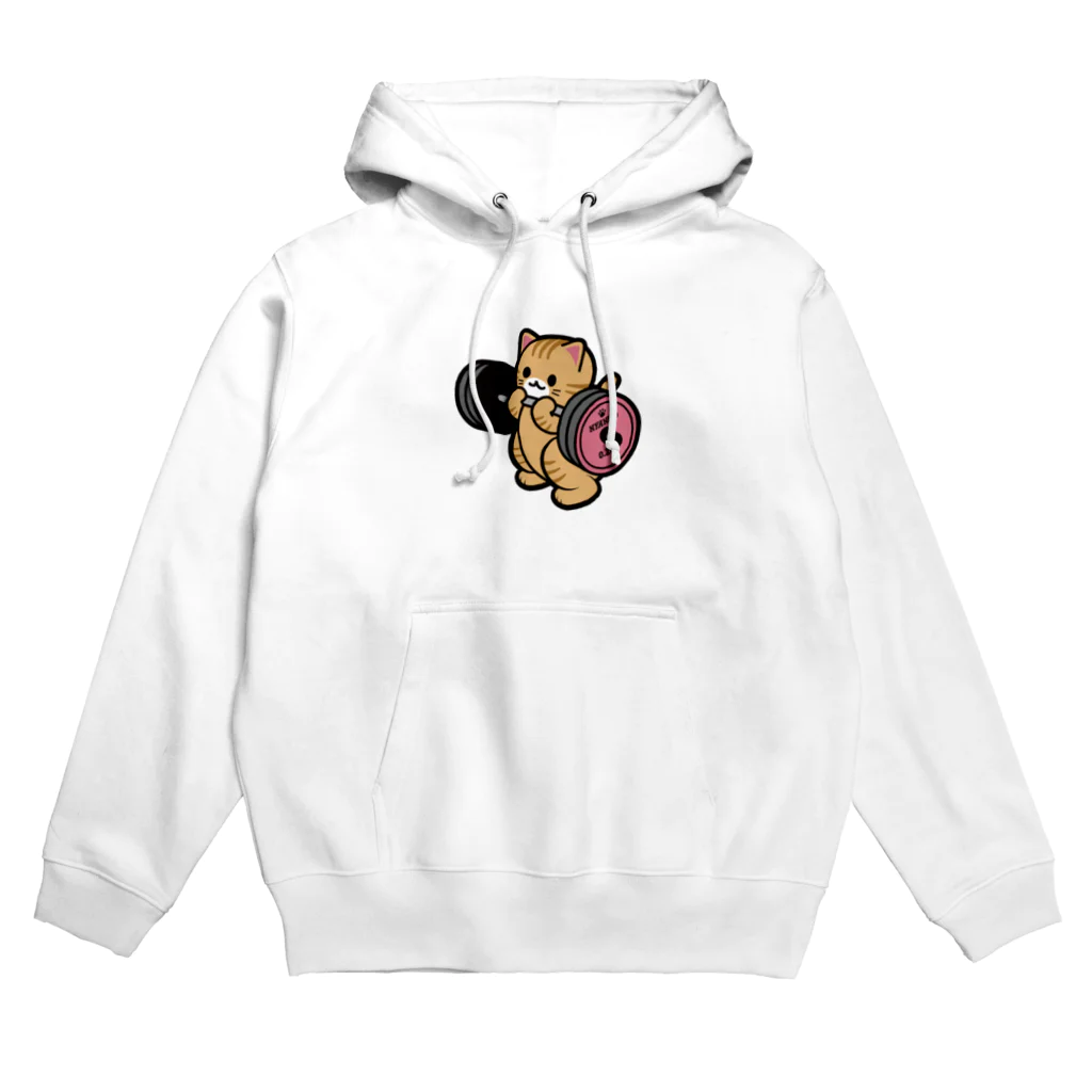 きんにく村SHOPのばーべるニャンコ（茶トラver.） Hoodie