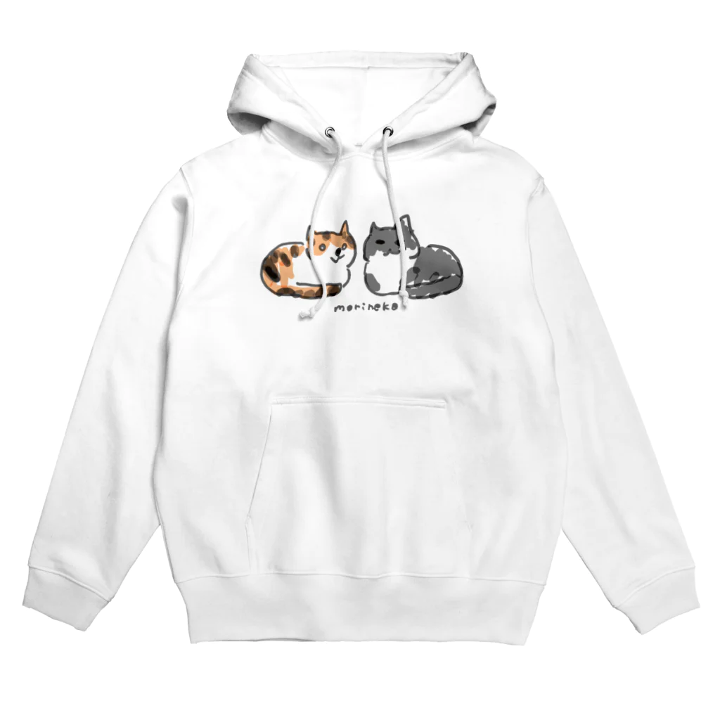 保護ねこカフェ もりねこのふたばちゃん&べべちゃん Hoodie