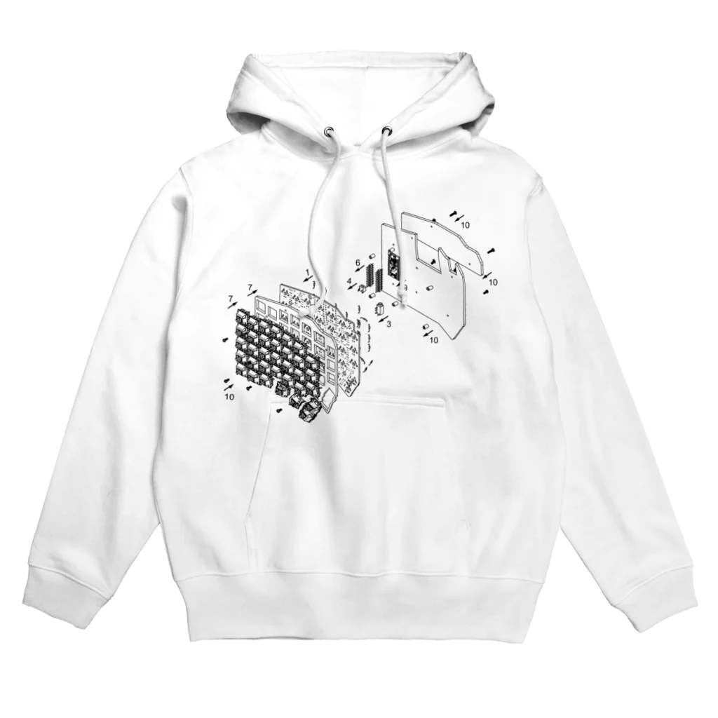 ダッシュ≡＝のErgoDash assembly Hoodie