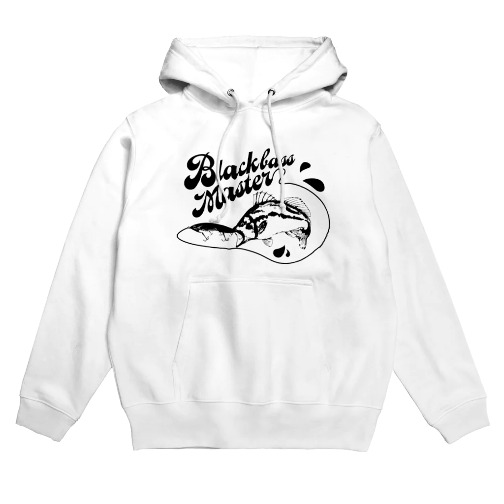 chicodeza by suzuriのブラックバスマスター Hoodie