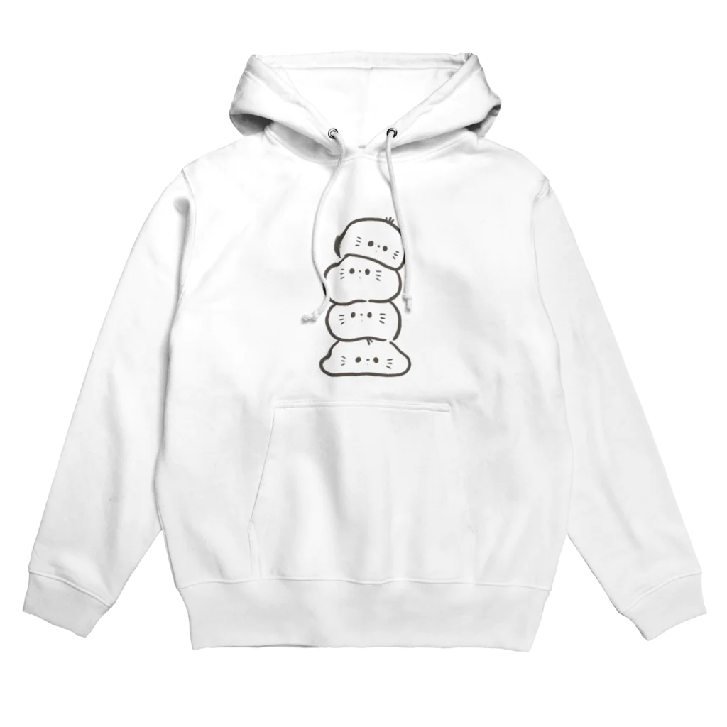 もぐのすずりのつみつみモグ Hoodie