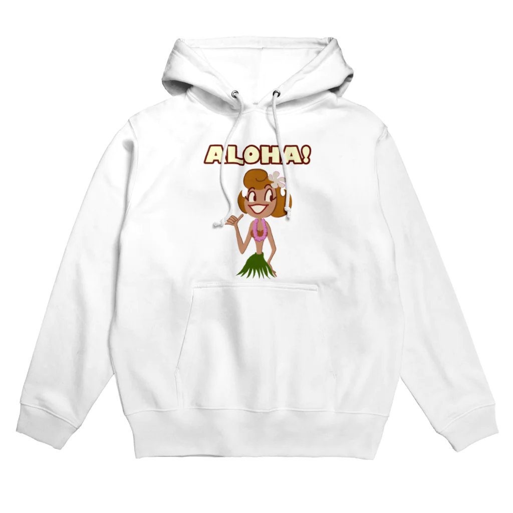 PPBOBBY13のALOHA Hula Girl Hoodie