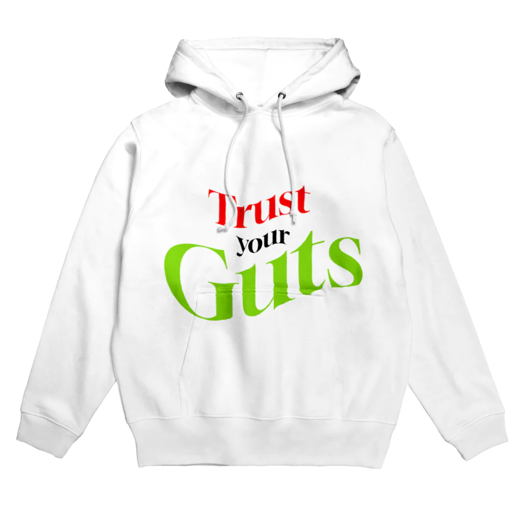 "Nation"の"Trsut your guts"胃腸と根性を信じる Hoodie