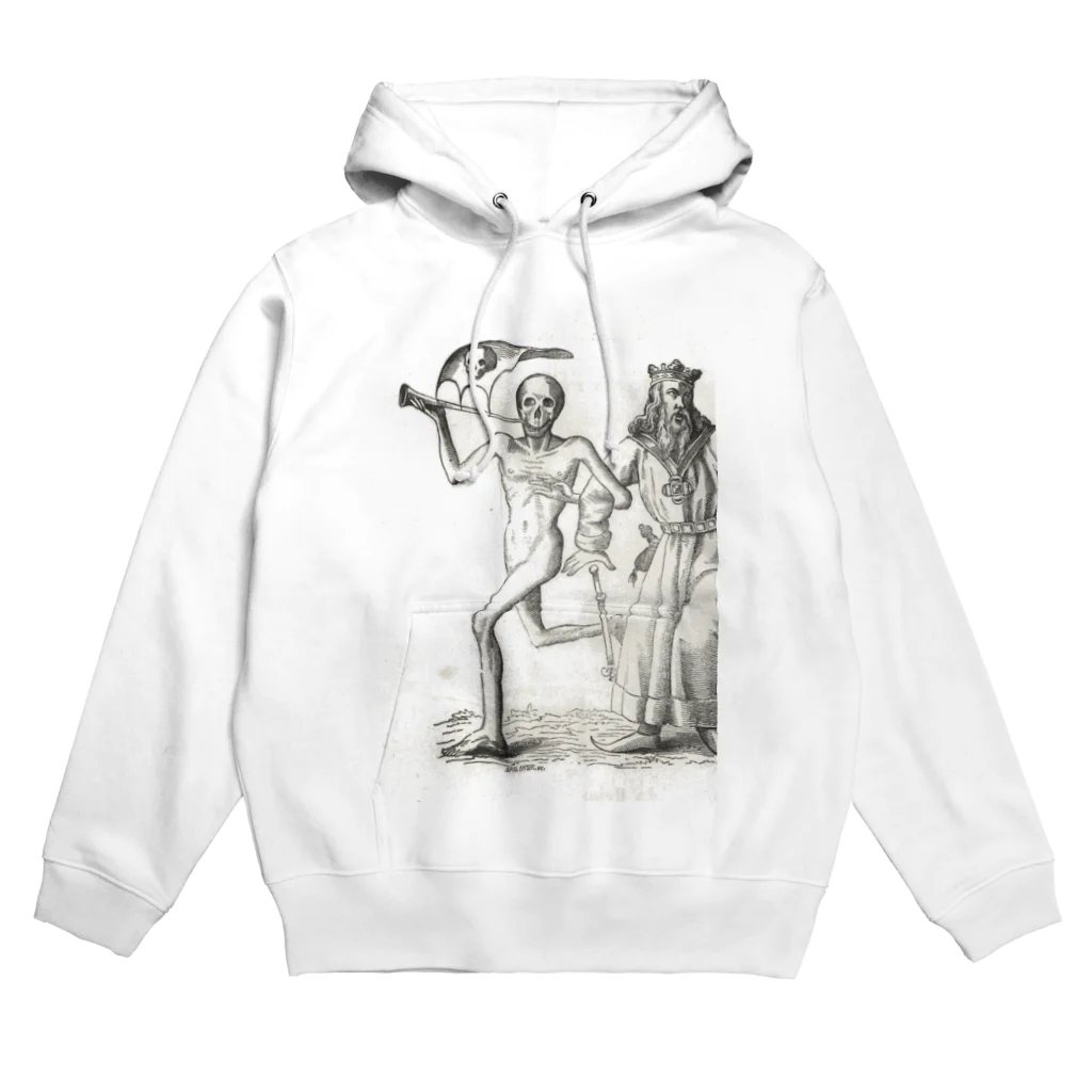 J. Jeffery Print Galleryのホルバインの死の舞踏と聖書の木版画 Hoodie