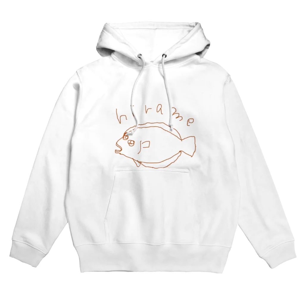 ゆるデザイン shopのゆるヒラメ Hoodie