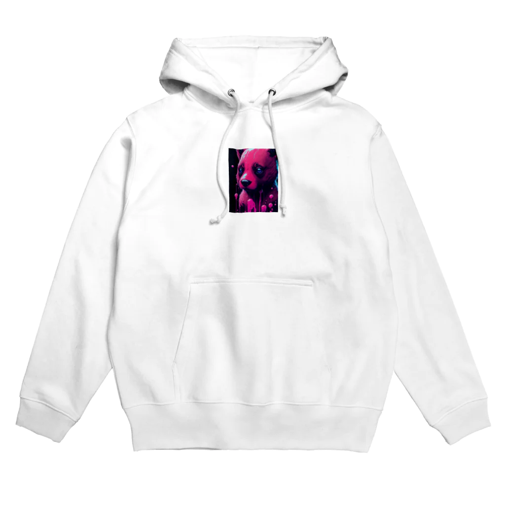 SHITON SHOPのスプラッシュアート✖️ダークファンタジー　ドッグ Hoodie