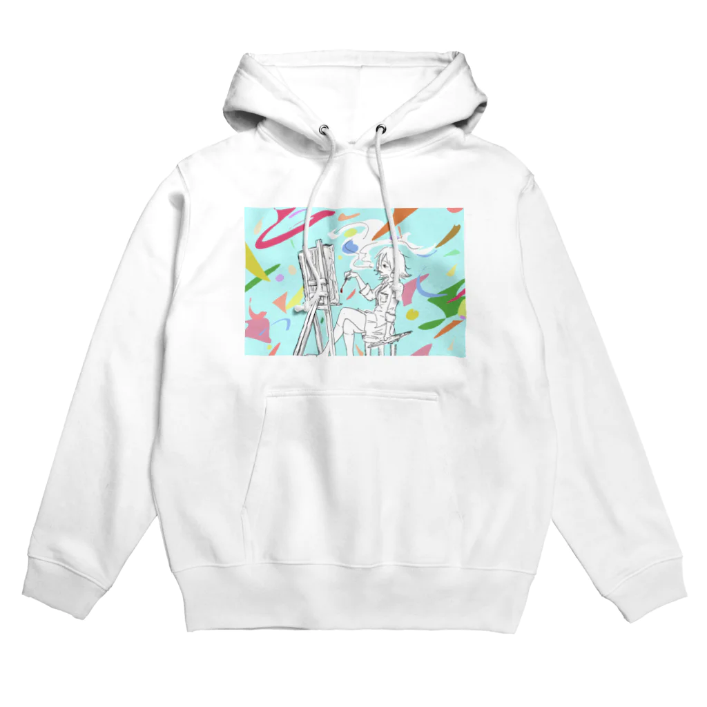 アトリエ・タケモトの「彩れ」 Hoodie