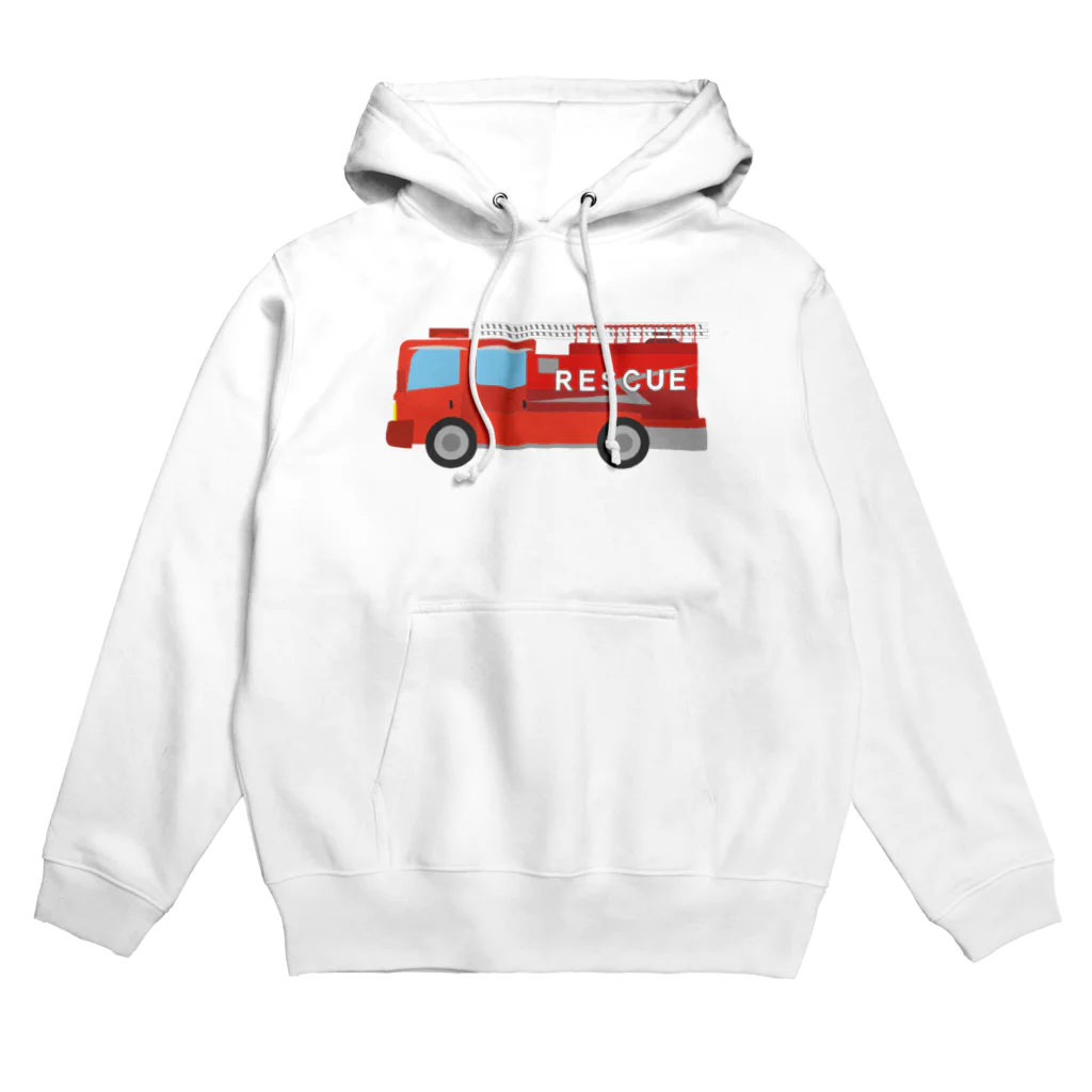 chicodeza by suzuriのレスキュー車 Hoodie