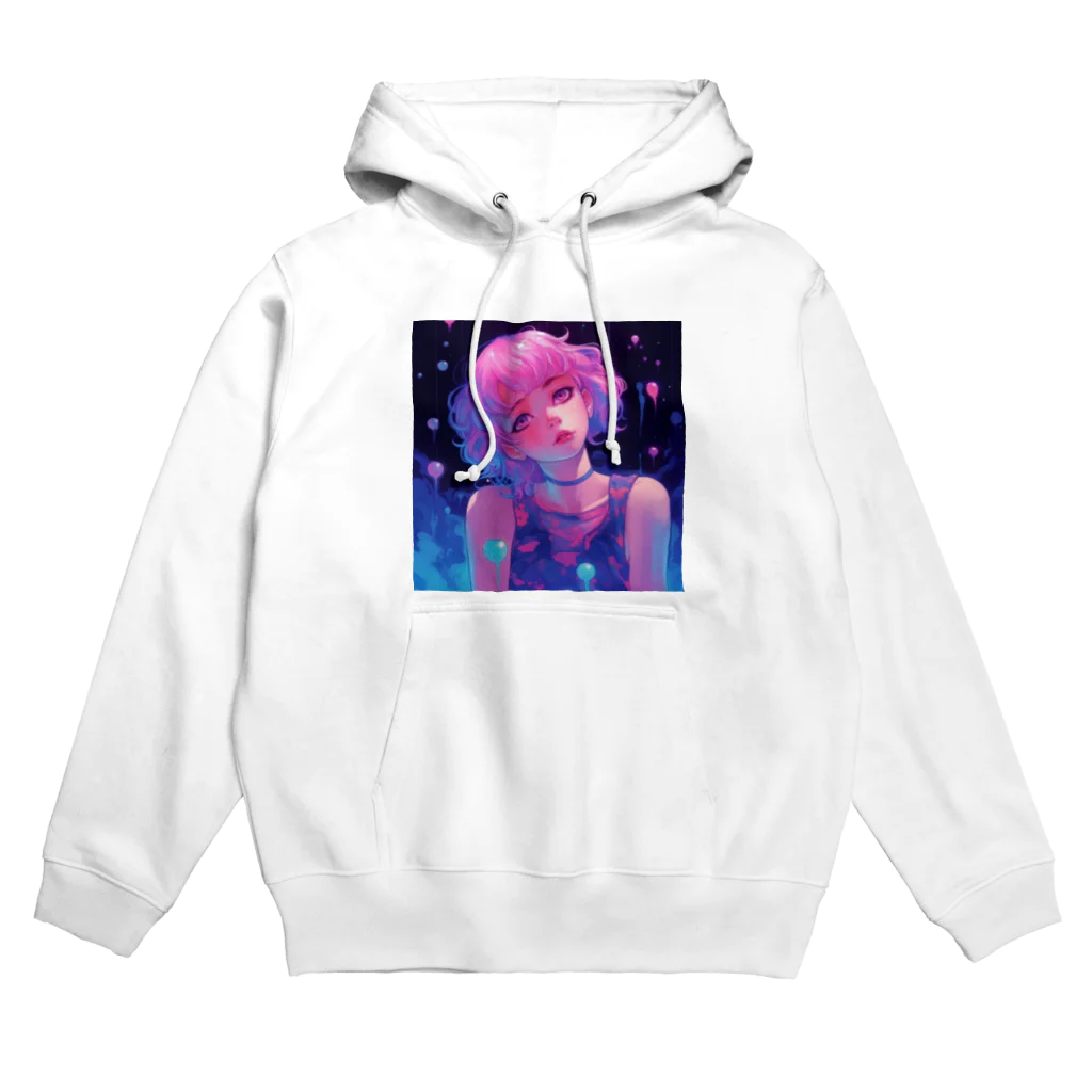 NEON CITYのネオンシティ シリーズ  サマーナイト Summer Night Hoodie