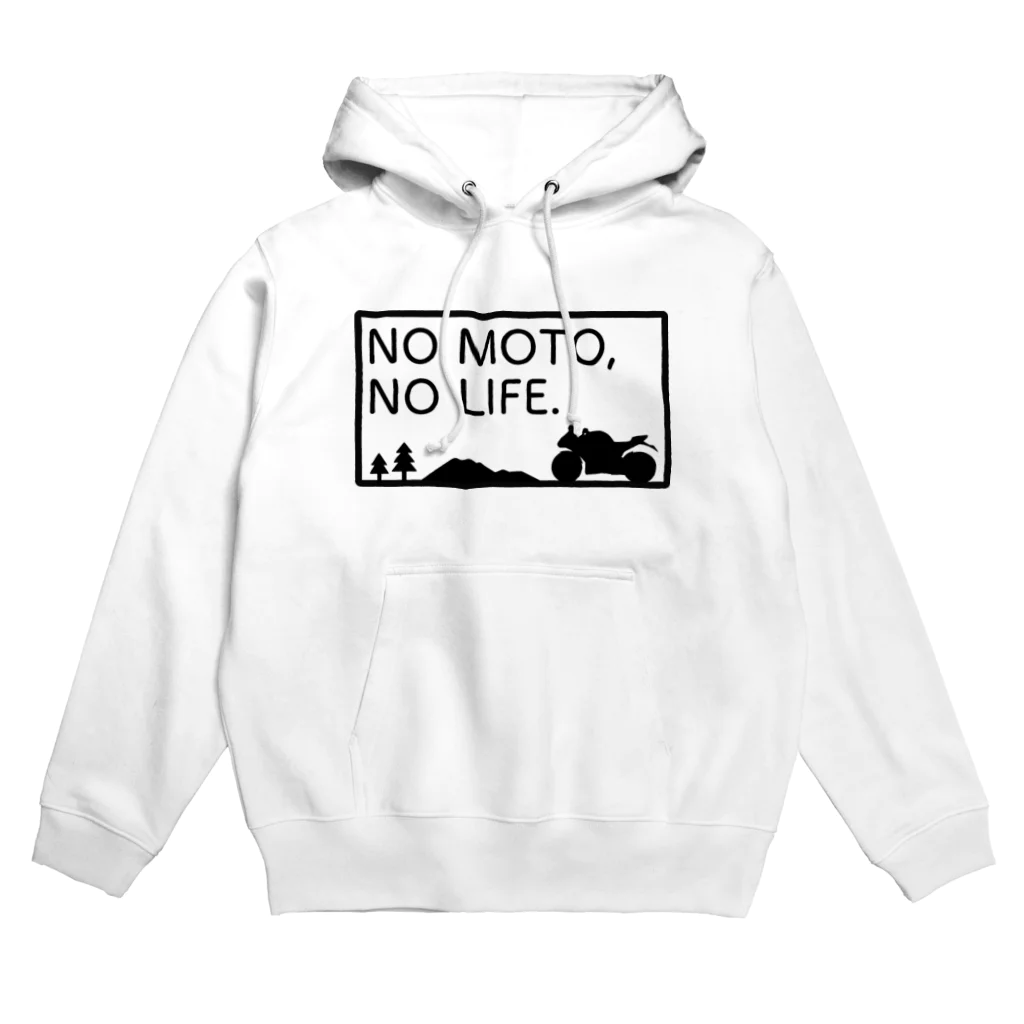 NO MOTO, NO LIFE.の【フルカウル】NO MOTO, NO LIFE. パーカー