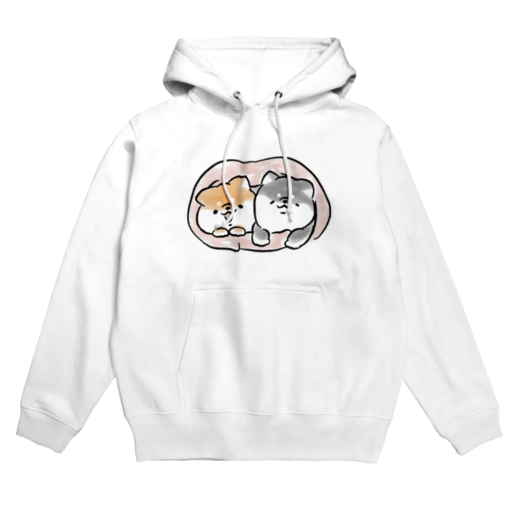 ほんわかしばいぬのほんわかしばいぬ(毛布) Hoodie