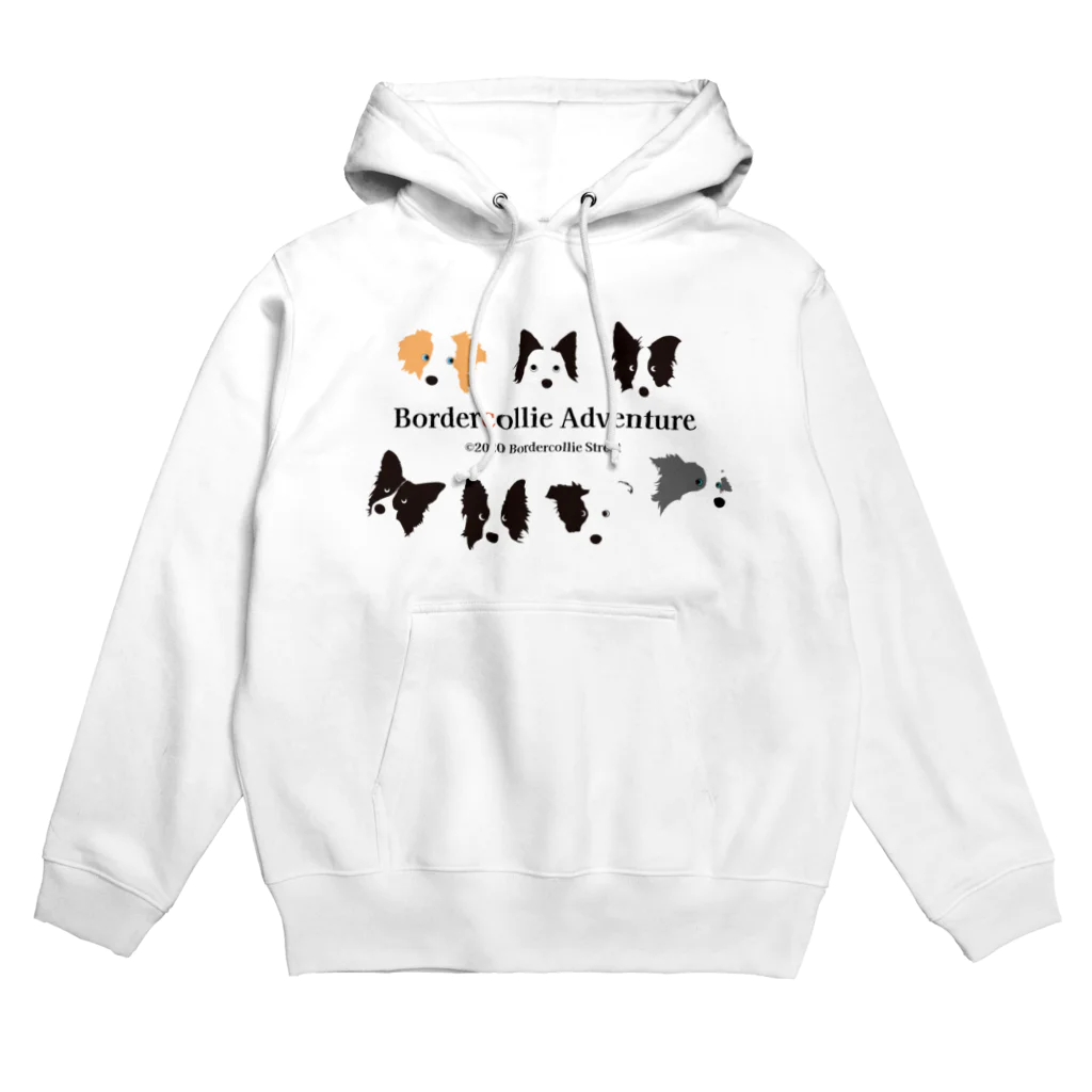 Bordercollie Streetの7 Border Collies-1 Hoodie