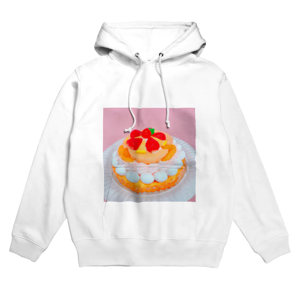 かわいい図鑑パティスリーのプリンセスフルーツタルト Hoodie