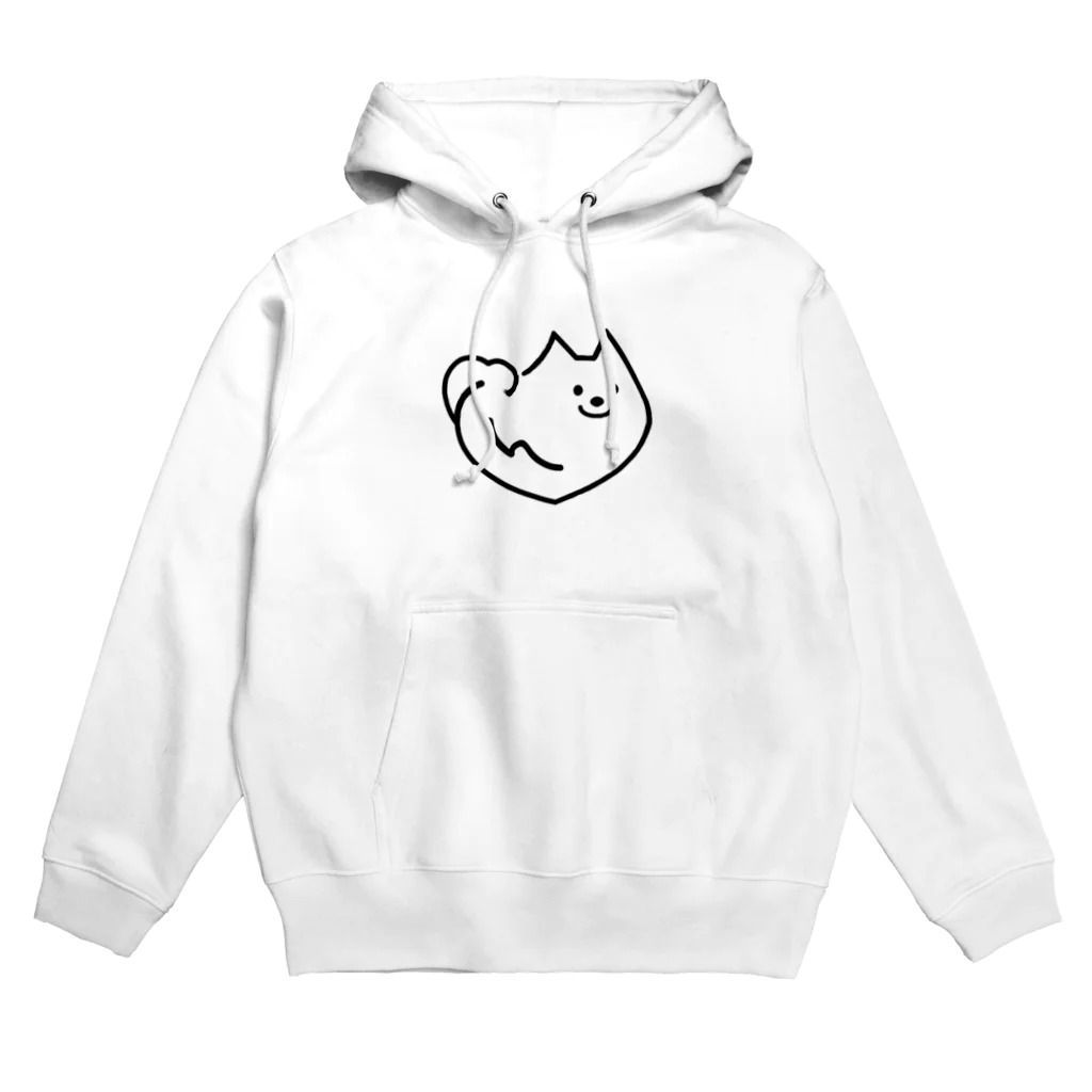 出張撮影ふぁみりわん　by SAEKO DESIGN&PHOTOGRAPHYのいつもドでかくスピッツを Hoodie