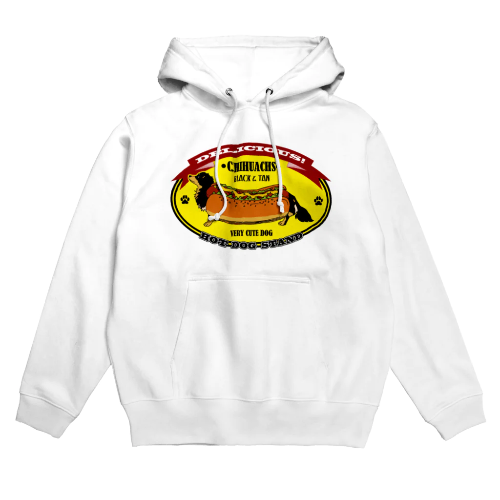 チワックスのMARO屋のブラックタンチワックス（ホットドッグ） Hoodie