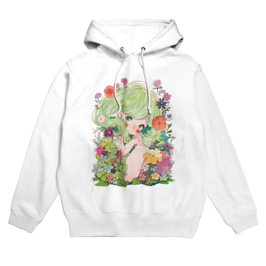 天道虫のGuardian of Flower Hair Hoodie