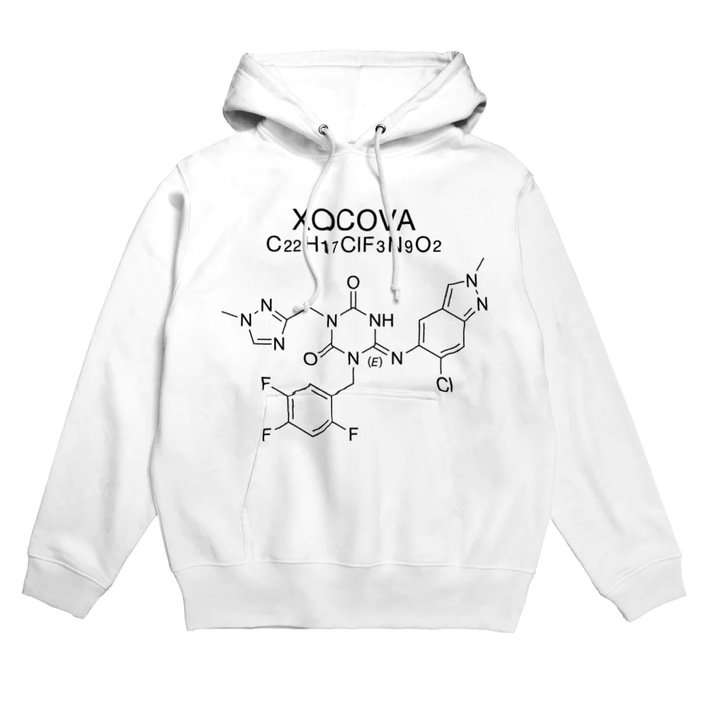 DRIPPEDのXOCOVA C22H17ClF3N9O2-ゾコーバ-(Ensitrelvir-エンシトレルビル-) Hoodie