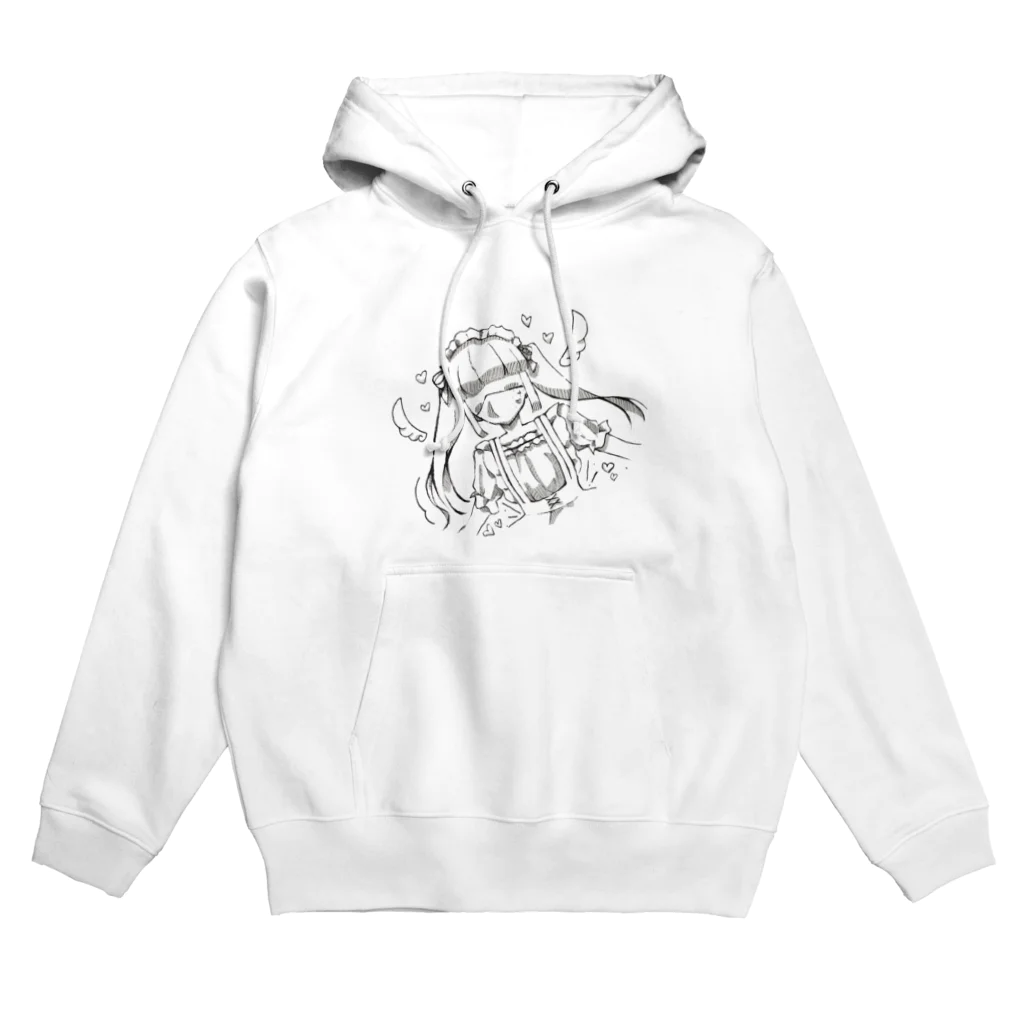 littlesのかわいいてんしめいどちゃん Hoodie