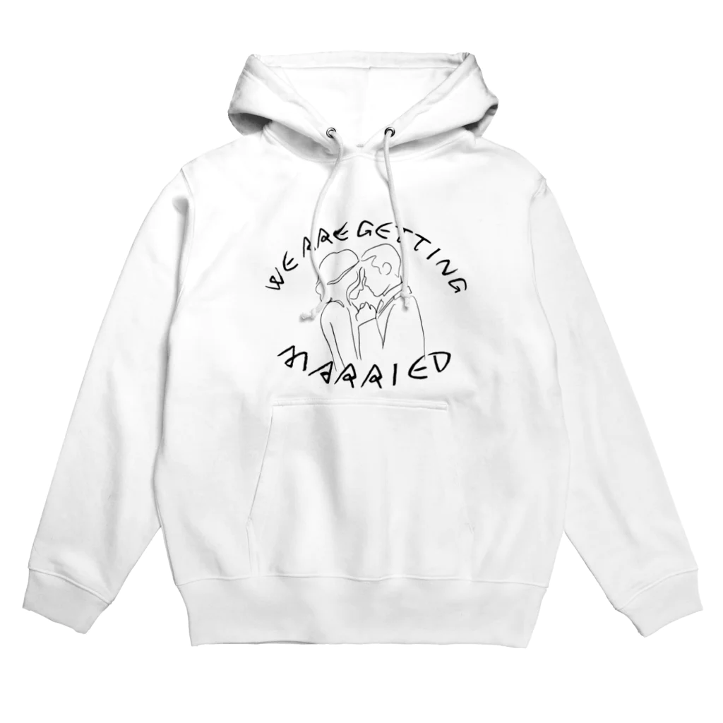 jsprintstudioの私たち結婚します Hoodie