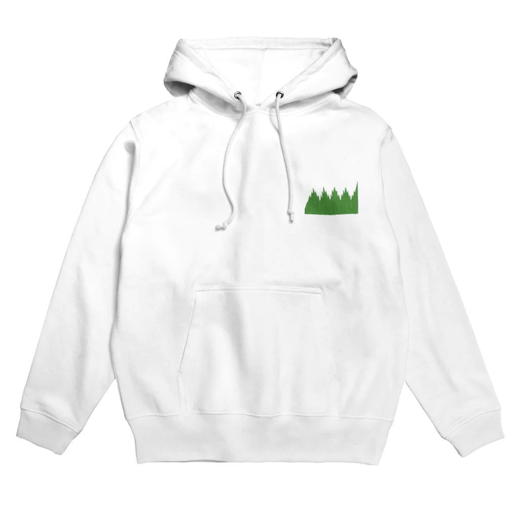 大田デザインの弁当のおかずを仕切る緑のやつ Hoodie